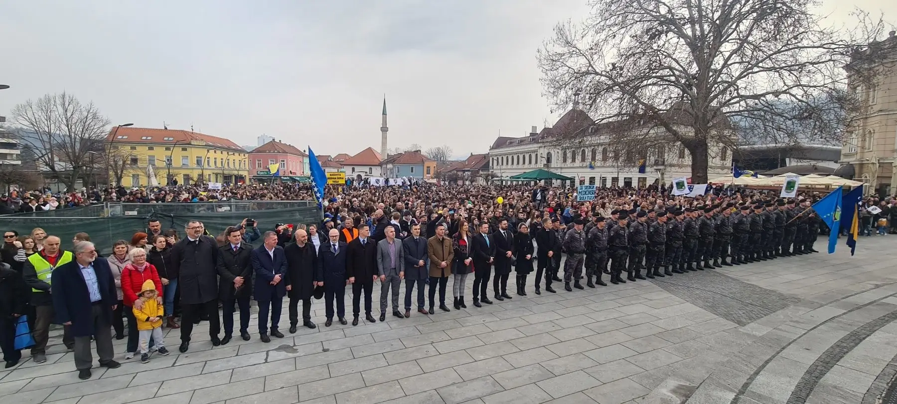 Pod sloganom „U Bosni smo rođeni mi“ Tuzlanski kanton obilježio Dan nezavisnosti Bosne i Hercegovine